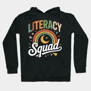 Literacy Squad Reading Teacher Interventionist Specialist Hoodie